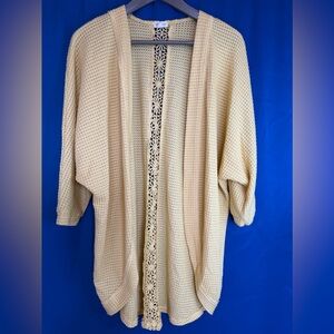 Mason and Belle Angelique back detail Cocoon cardigan